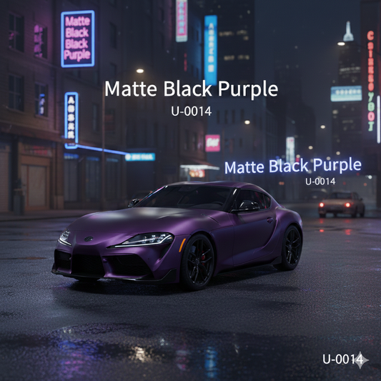 TPU-0014 Matte Black Purple