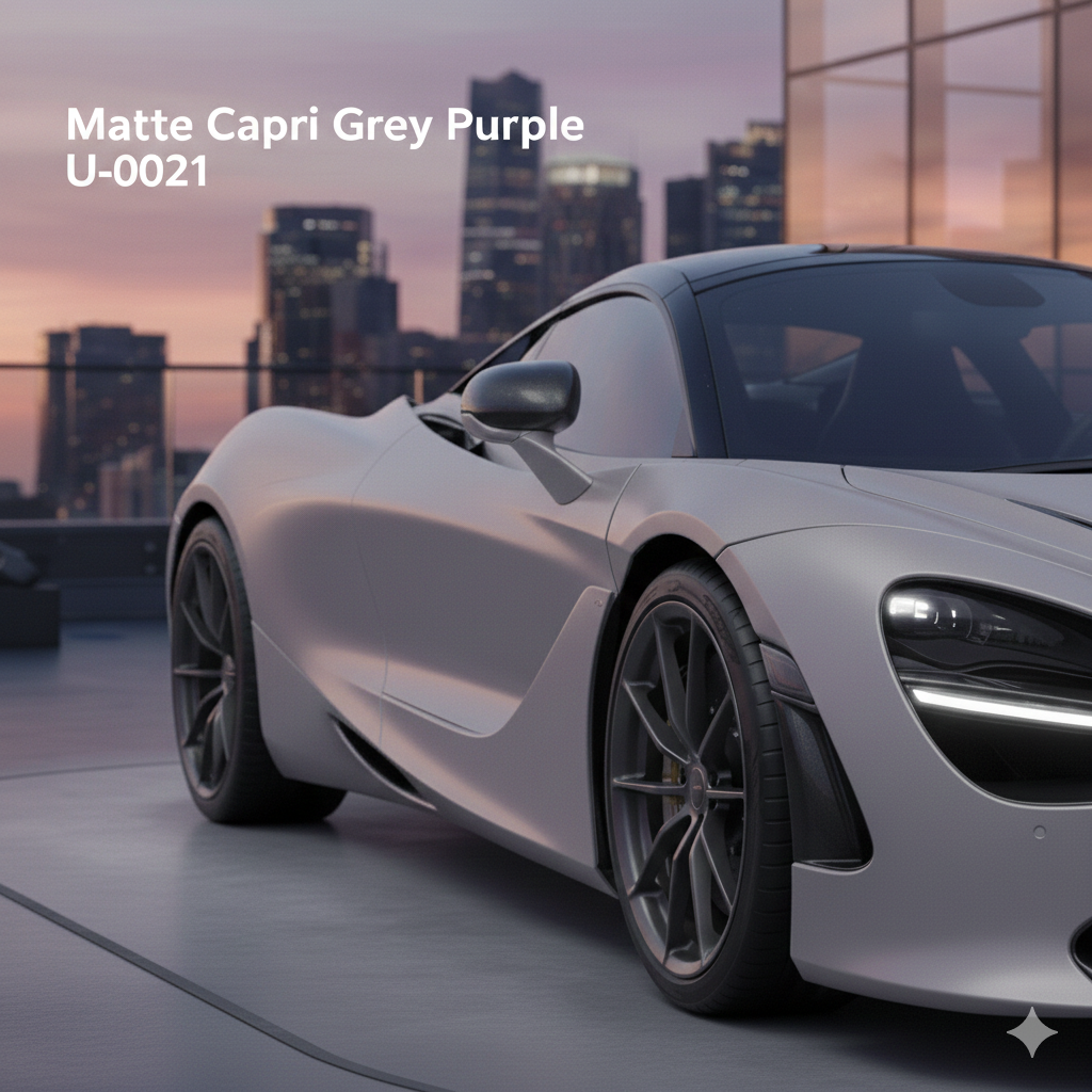 TPU-0021 Matte Capri Grey Purple