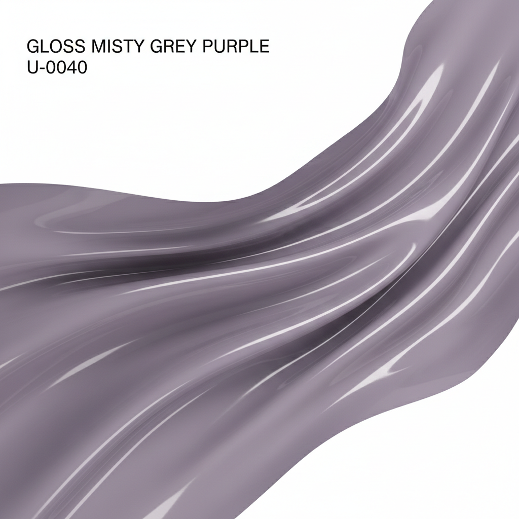 TPU-0040 Gloss Misty Grey Purple