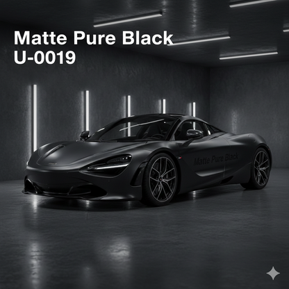 TPU-0019 Matte Pure Black