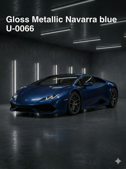 TPU-0066 Gloss Metallic Navarra blue