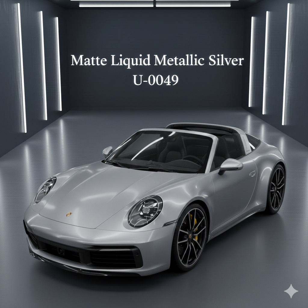 TPU-0049 Matte Liquid Metallic Silver