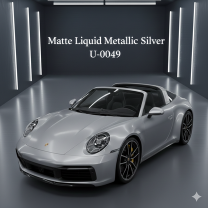 TPU-0049 Matte Liquid Metallic Silver