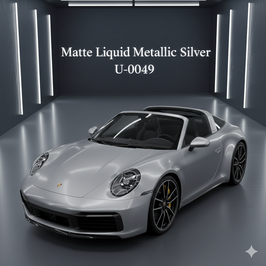 TPU-0049 Matte Liquid Metallic Silver