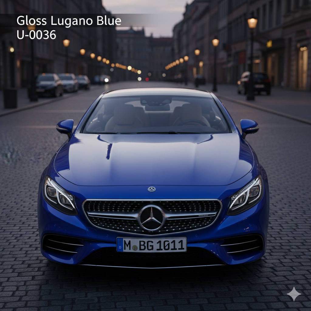 TPU-0036 Gloss Lugano Blue