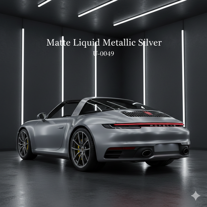 TPU-0049 Matte Liquid Metallic Silver