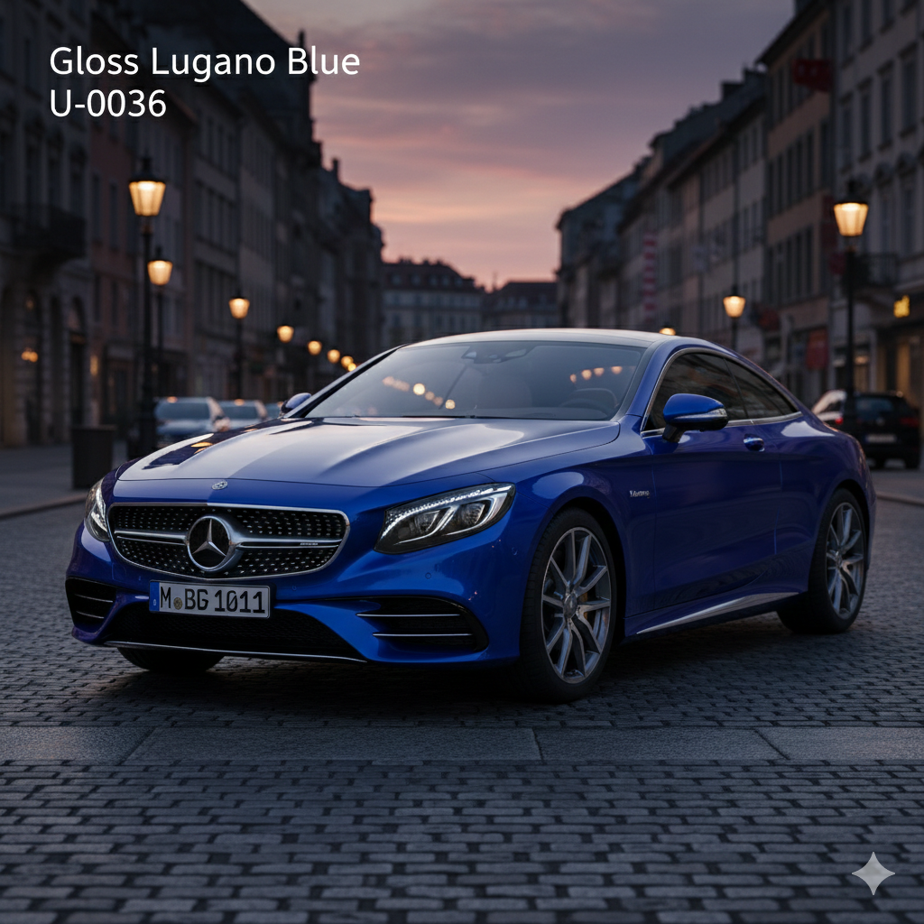 TPU-0036 Gloss Lugano Blue