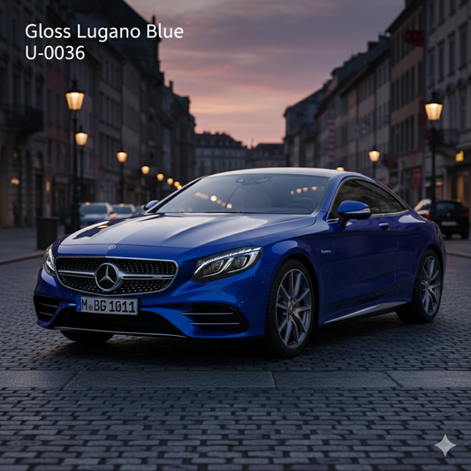 TPU-0036 Gloss Lugano Blue