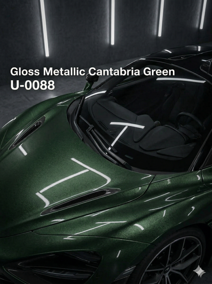 TPU-0088 Gloss Metallic Cantabria Green