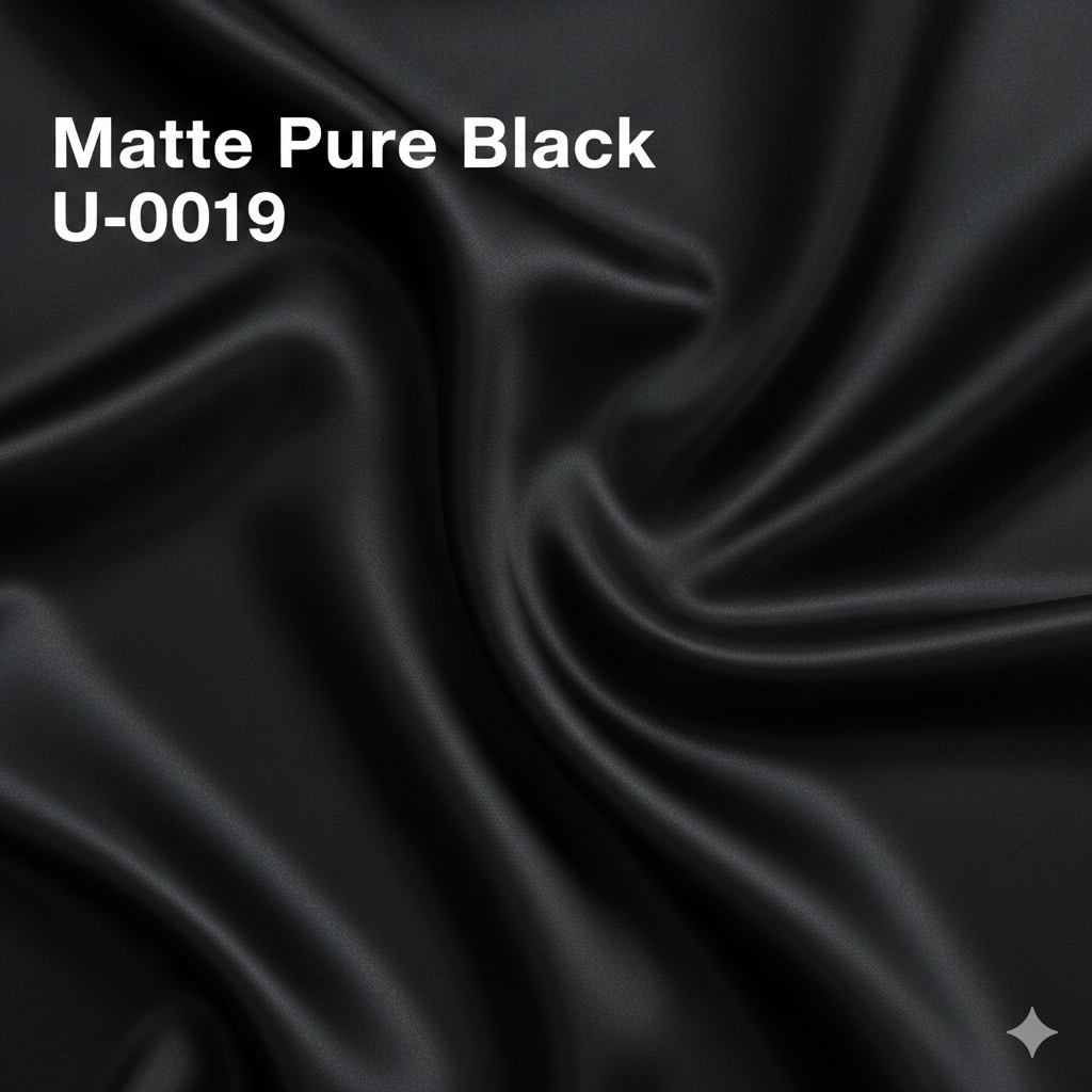 TPU-0019 Matte Pure Black
