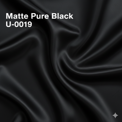 TPU-0019 Matte Pure Black