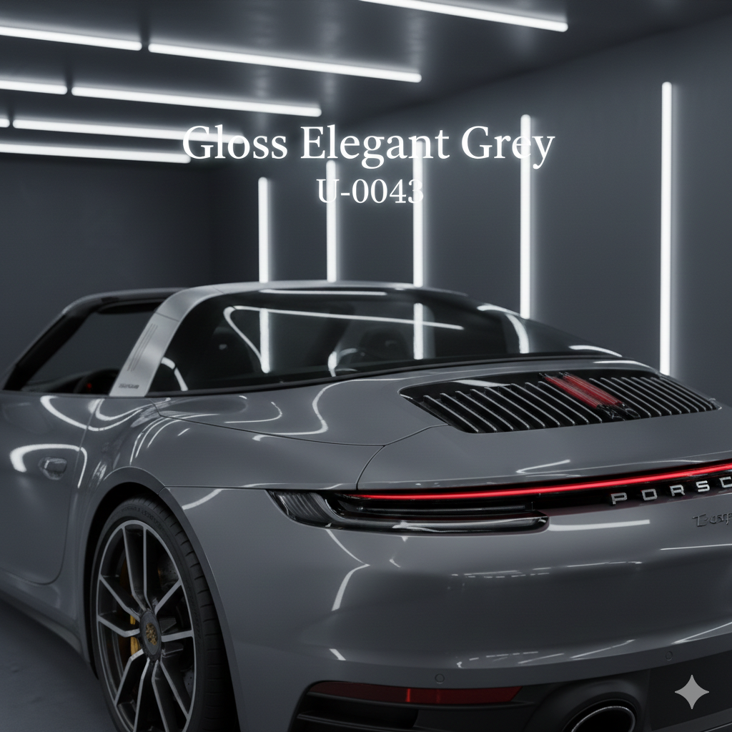 TPU-0043 Gloss Elegant Grey