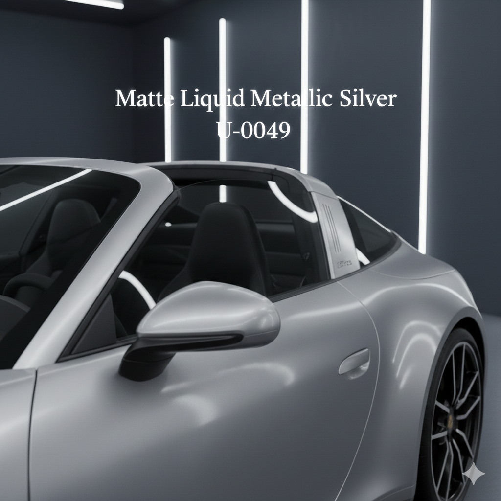 TPU-0049 Matte Liquid Metallic Silver