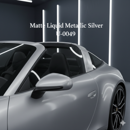 TPU-0049 Matte Liquid Metallic Silver