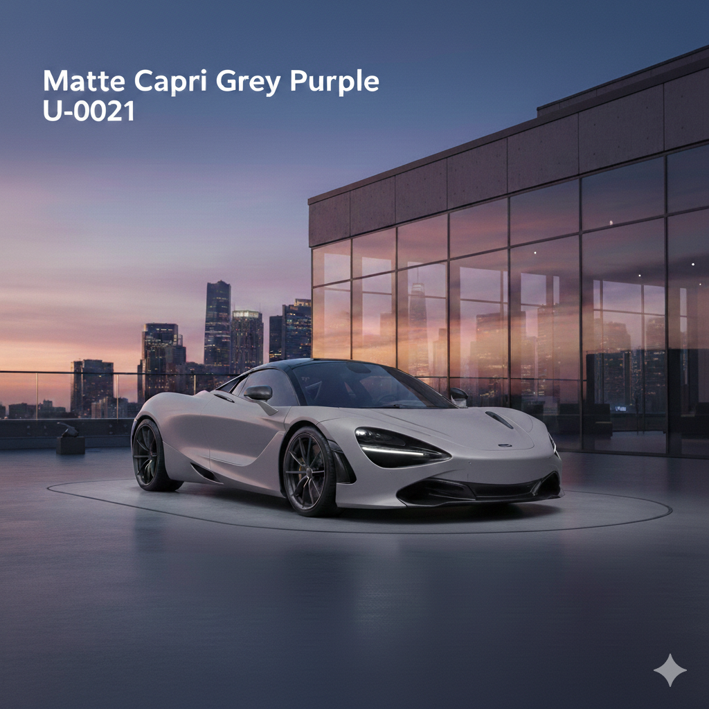 TPU-0021 Matte Capri Grey Purple