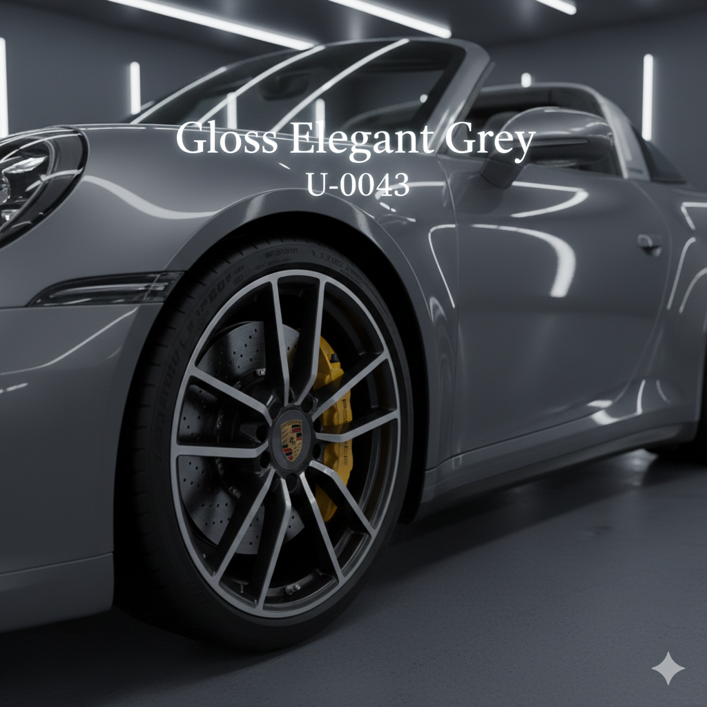 TPU-0043 Gloss Elegant Grey