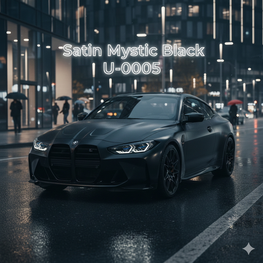 TPU-0005 Satin Mystic Black