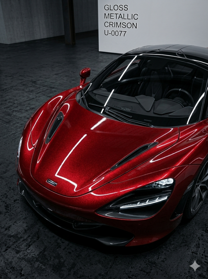 TPU-0077 Gloss Metallic Crimson