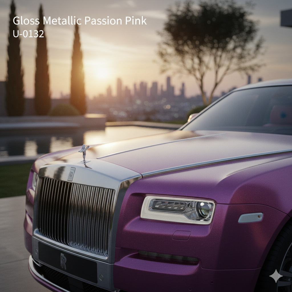 TPU-0132 Gloss Metallic Passion Pink