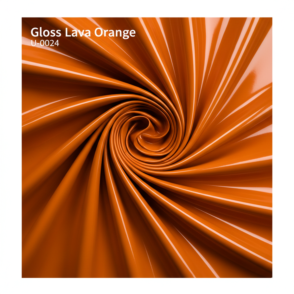TPU-0024 Gloss Lava Orange