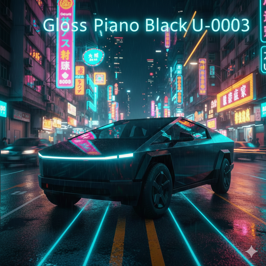 TPU-0003 Gloss Piano Black