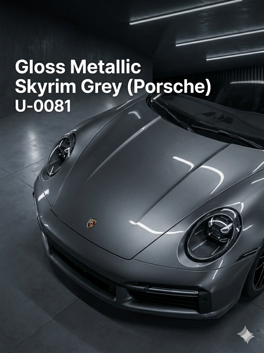 TPU-0081 Gloss Metallic Skyrim Grey