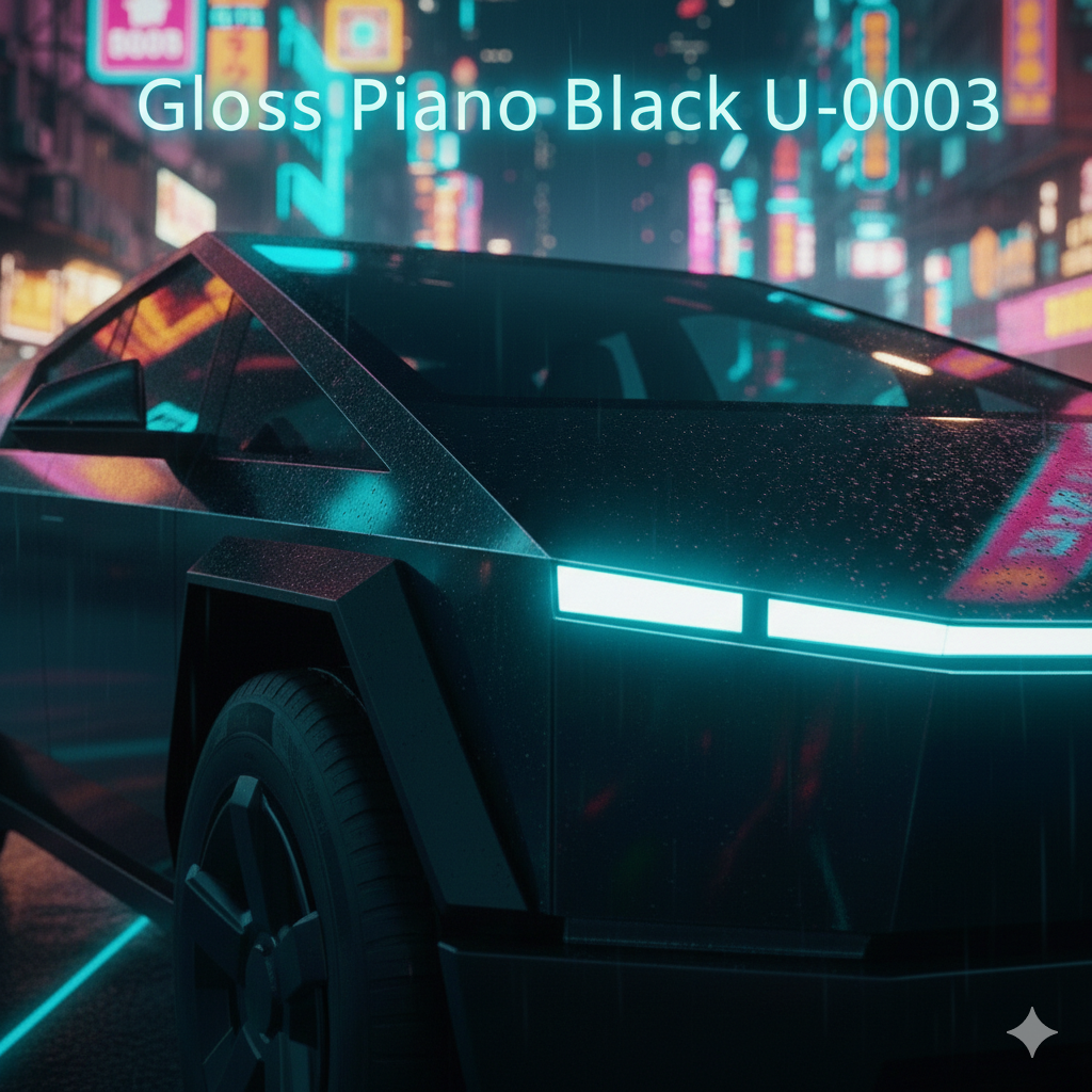 TPU-0003 Gloss Piano Black