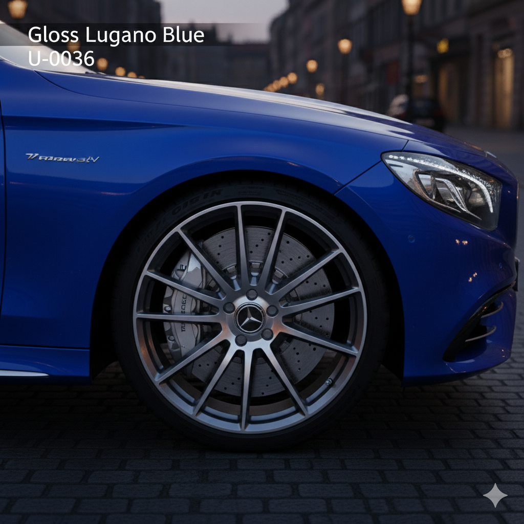 TPU-0036 Gloss Lugano Blue