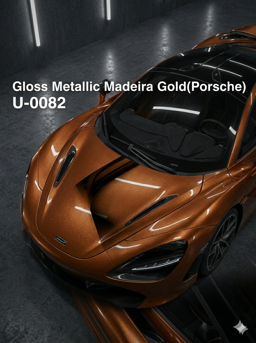 TPU-0082 Gloss Metallic Madeira Gold