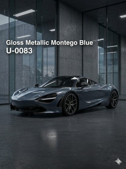 TPU-0083 Gloss Metallic Montego Blue