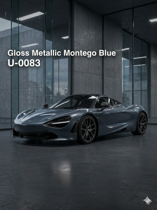 TPU-0083 Gloss Metallic Montego Blue