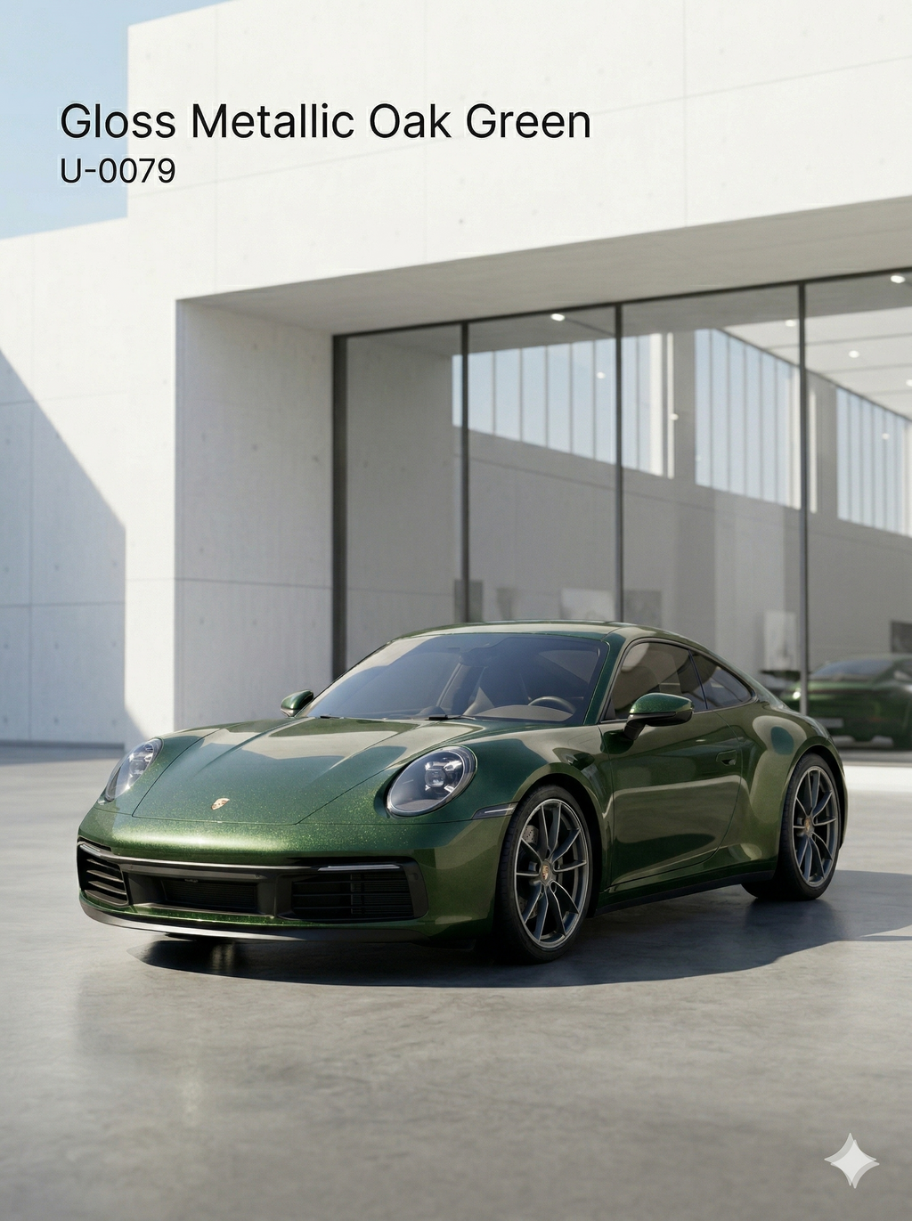 TPU-0079 Gloss Metallic Oak Green