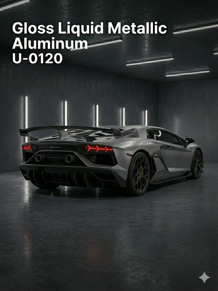 TPU-0120 Gloss Liquid Metallic Aluminum