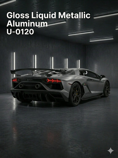 TPU-0120 Gloss Liquid Metallic Aluminum