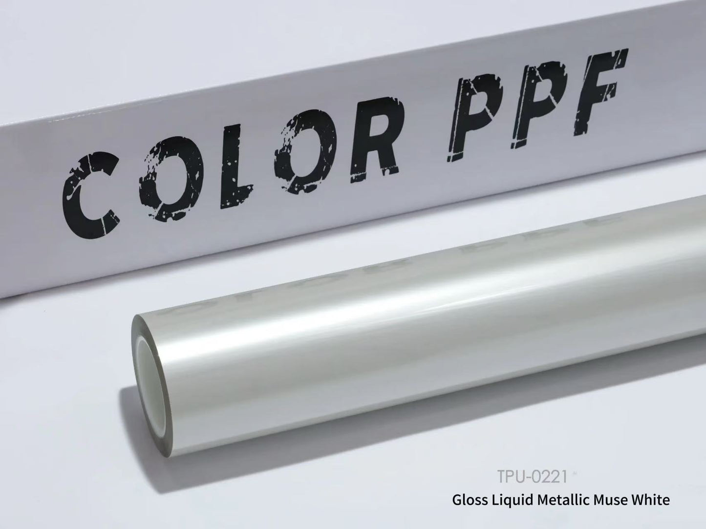 TPU-0221 Gloss Liquid Metallic Muse White
