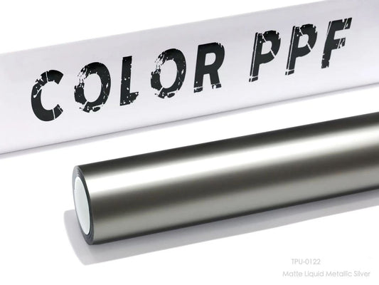 TPU-0122 Matte Liquid Metallic Silver