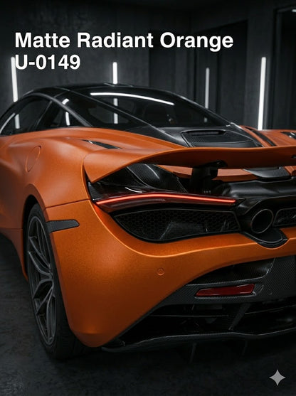 TPU-0149 Matte Radiant Orange
