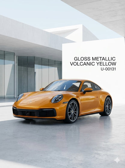 TPU-0131 Gloss Metallic Volcanic Yellow