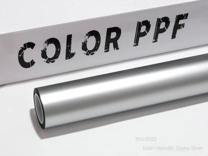 TPU-0052 Satin Liquid Metallic Starry Silver