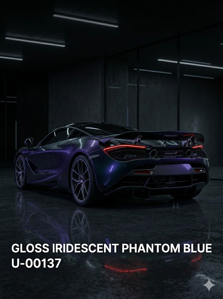 TPU-0137 Gloss Iridescent Phantom Blue