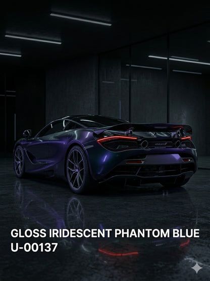 TPU-0137 Gloss Iridescent Phantom Blue