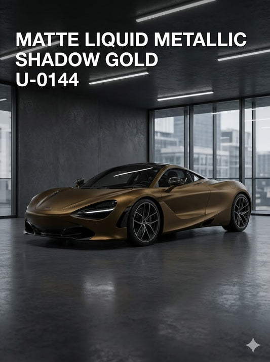 TPU-0144 Matte Liquid Metallic Shadow Gold