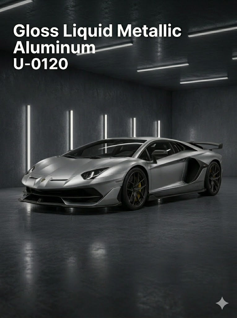 TPU-0120 Gloss Liquid Metallic Aluminum