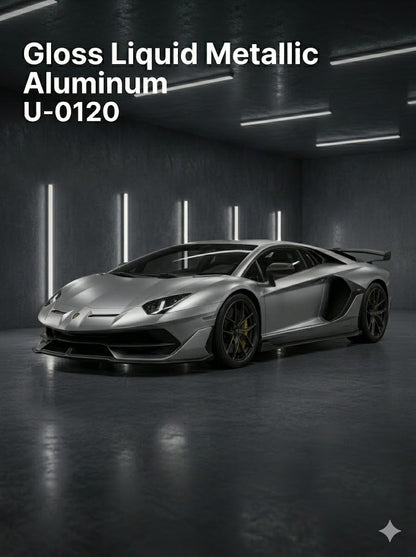 TPU-0120 Gloss Liquid Metallic Aluminum