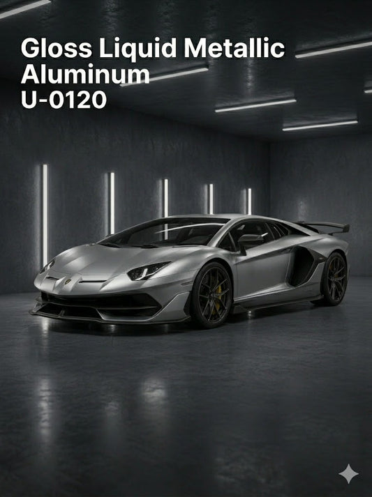 TPU-0120 Gloss Liquid Metallic Aluminum