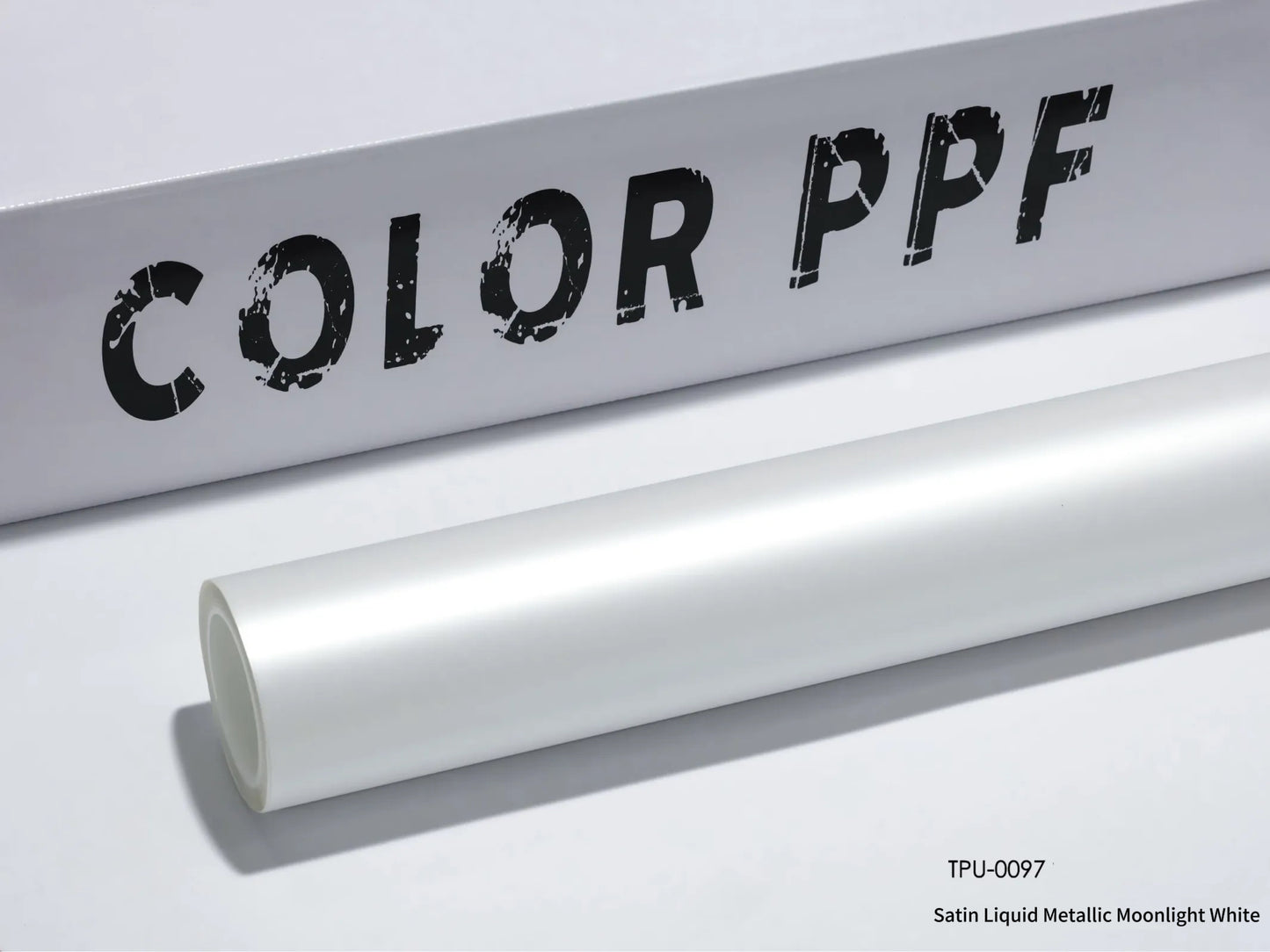 TPU-0097 Satin Liquid Metallic Moonlight White