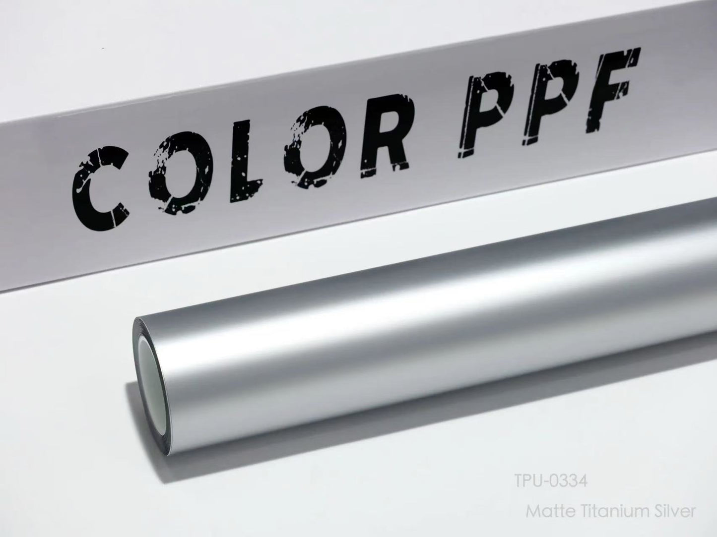 TPU-0334 Matte Metallic Titanium Silver