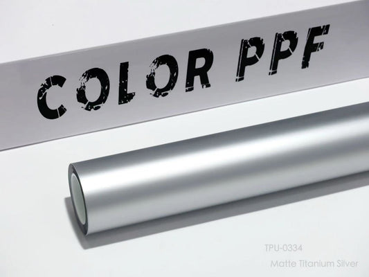 TPU-0334 Matte Metallic Titanium Silver