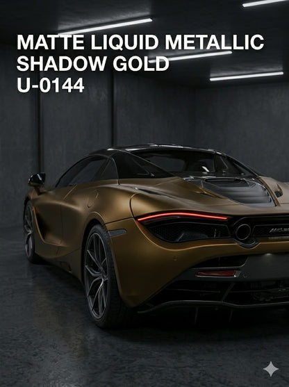TPU-0144 Matte Liquid Metallic Shadow Gold