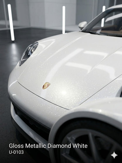 TPU-0103 Gloss Metallic Diamond White